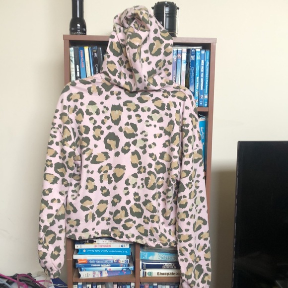 Show Me Your Mumu  Cheetah Kit Hoodie /Sweatshirt Sz M - Picture 5 of 8